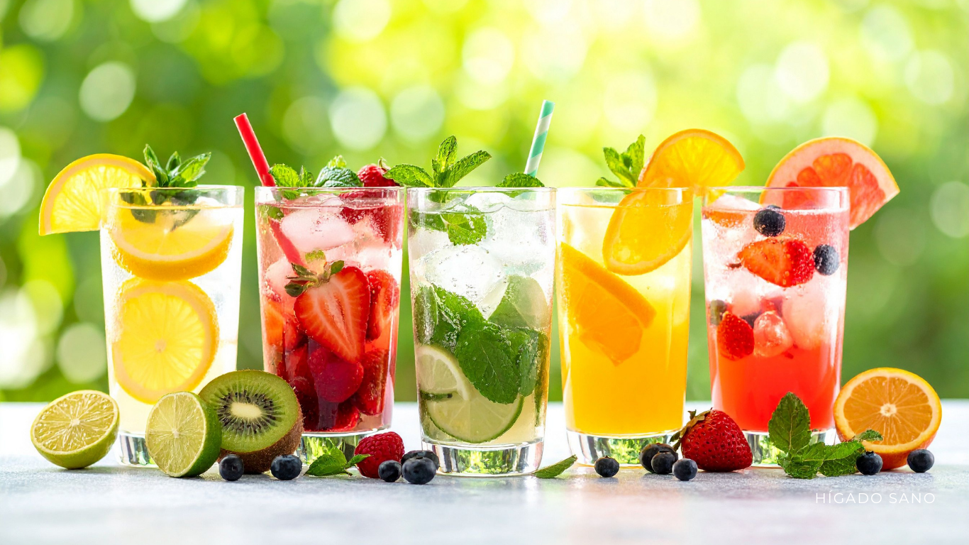 bebidas amigas de tu hígado