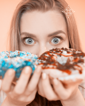 ¿Estás llena pero necesitas algo dulce?"