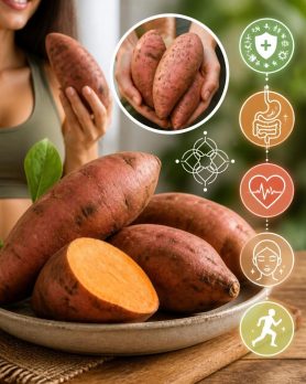 El hábito de la batata sin pelar y sus grandes beneficios.